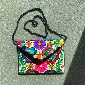 NWOT handmade Balinese clutch/purse